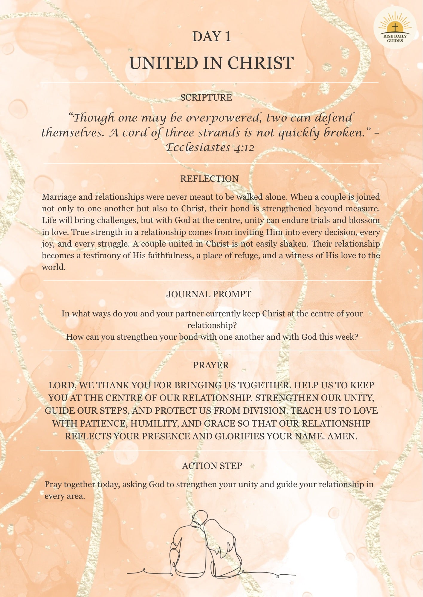 7-Day Devotional Guide and Journal for Couples (PDF)